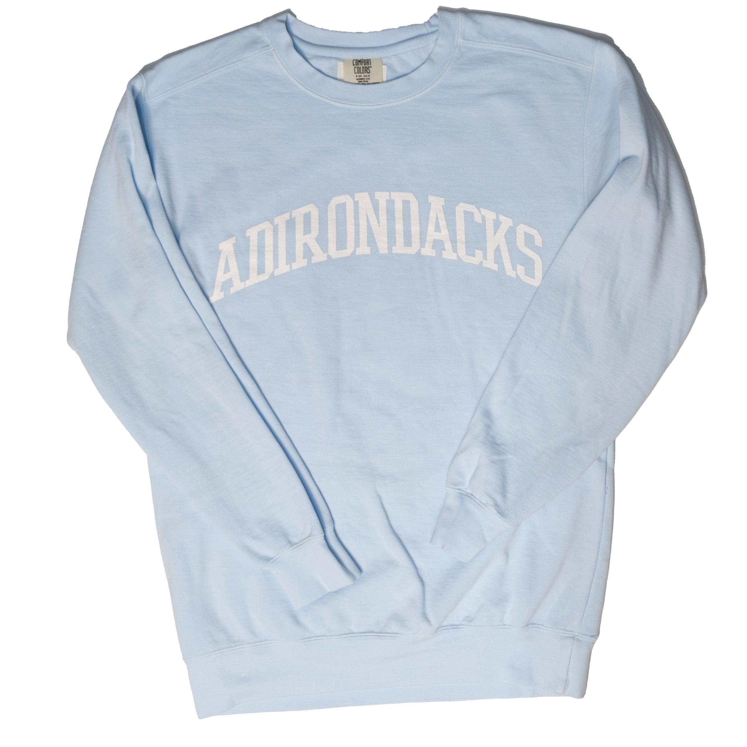 Adirondack worn sweatshirt | Blue Line Coffee House