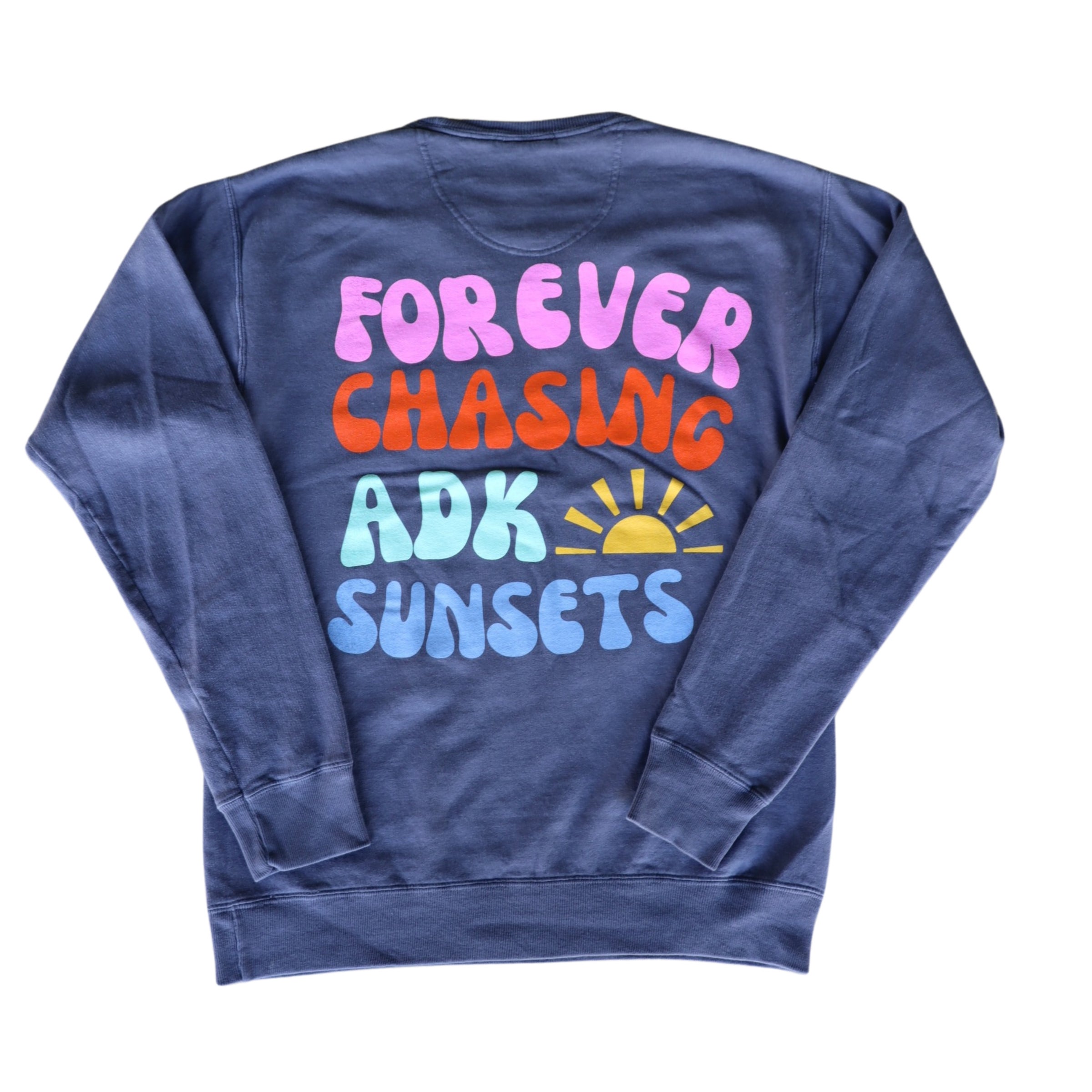 Forever Chasing Sunset Crewneck | Blue Line Coffee House