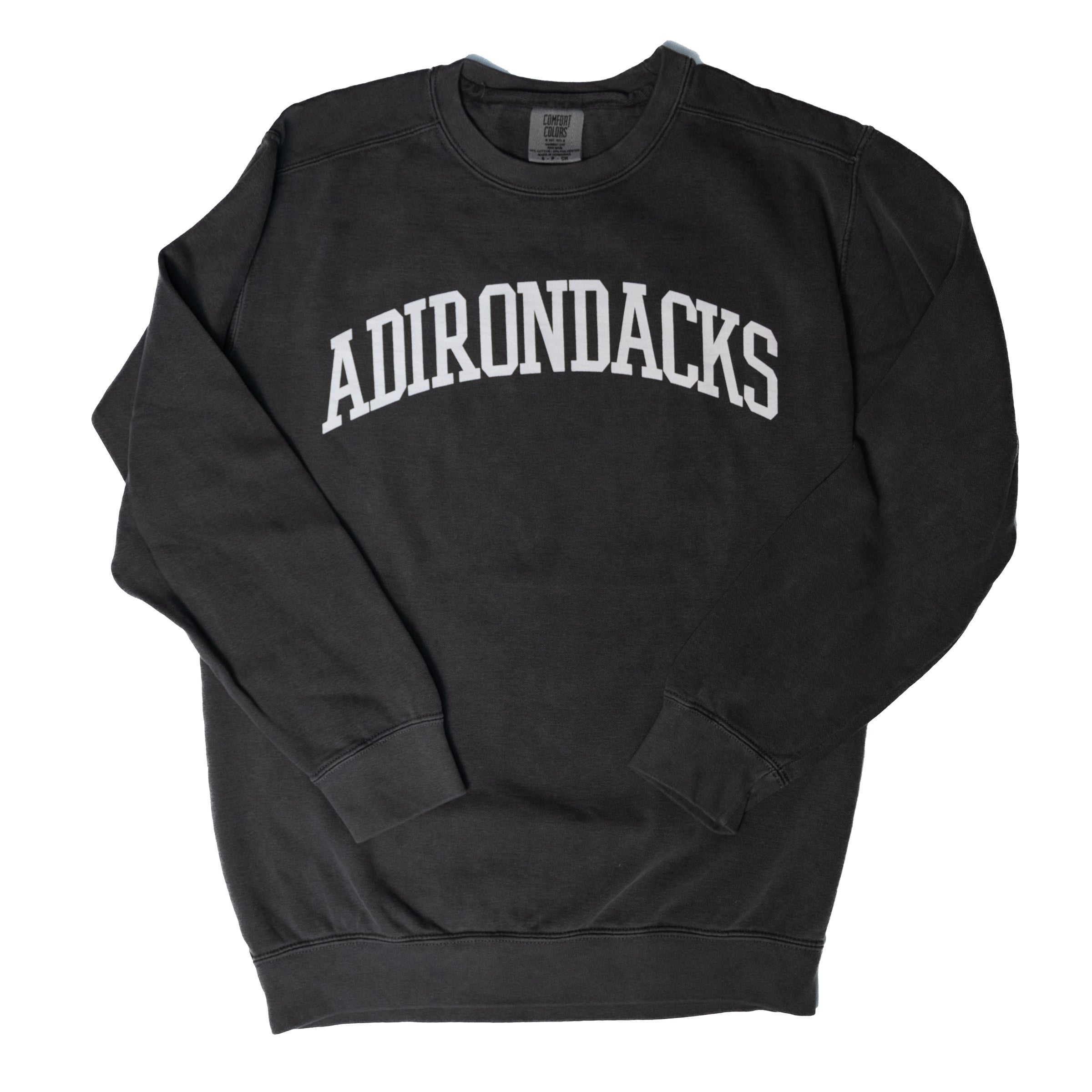 Adirondack worn sweatshirt | Blue Line Coffee House