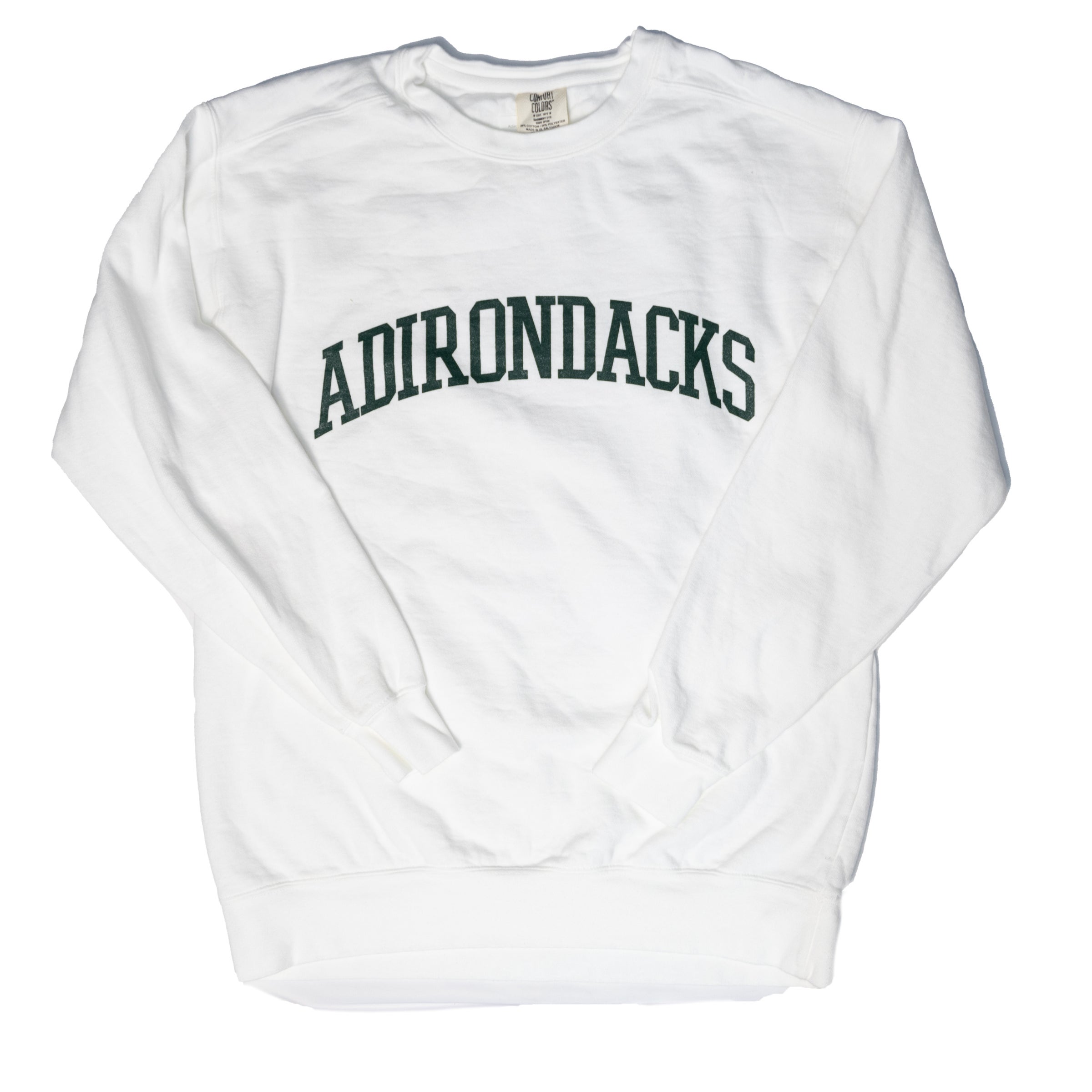 Adirondack worn sweatshirt | Blue Line Coffee House