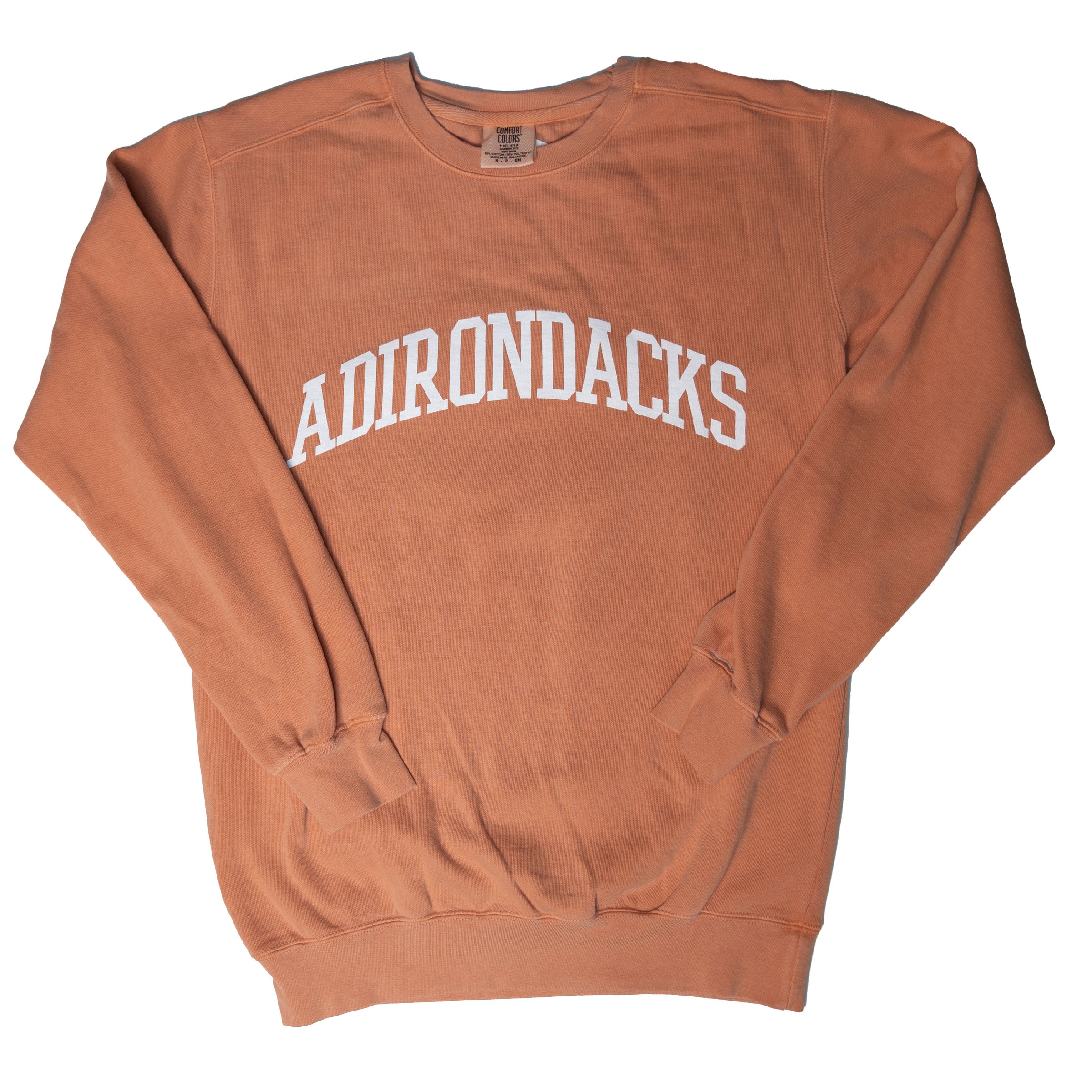 Adirondack worn sweatshirt | Blue Line Coffee House